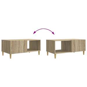 Konferenční stolek Dub sonoma 90 x 50 x 40 cm Kompozitní dřevo - obrázek 9