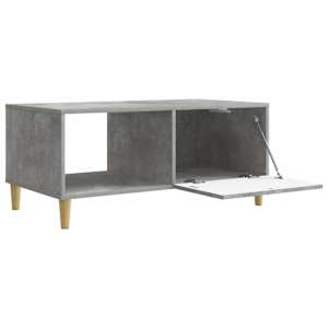 Konferenční stolek Betonově šedá 90 x 50 x 40 cm - obrázek 4