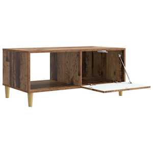 Konferenční stolek Staré dřevo 90 x 50 x 40 cm Kompozitní dřevo - obrázek 3