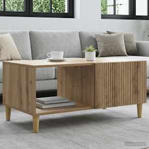 Klubska miza Artisan hrast 90 x 50 x 40 cm Inženirski les