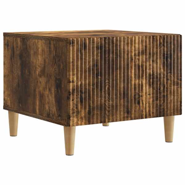 vidaXL Kohvilaud sahtliga Suitsutatud tamm 49 x 50 x 40 cm Tehispuit