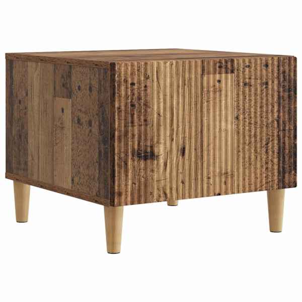 vidaXL Kohvilaud sahtliga Vana puit 49 x 50 x 40 cm Tehispuit