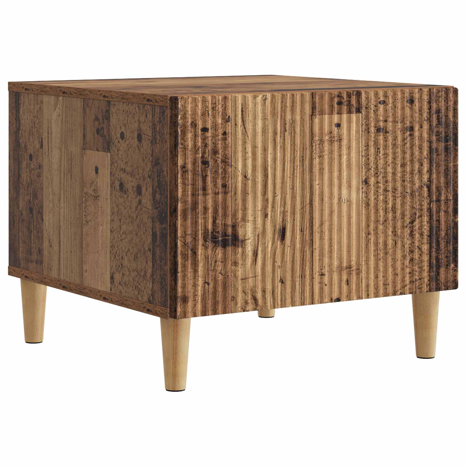 vidaXL Masă de cafea Lemn vechi 49 x 50 x 40 cm Lemn prelucrat