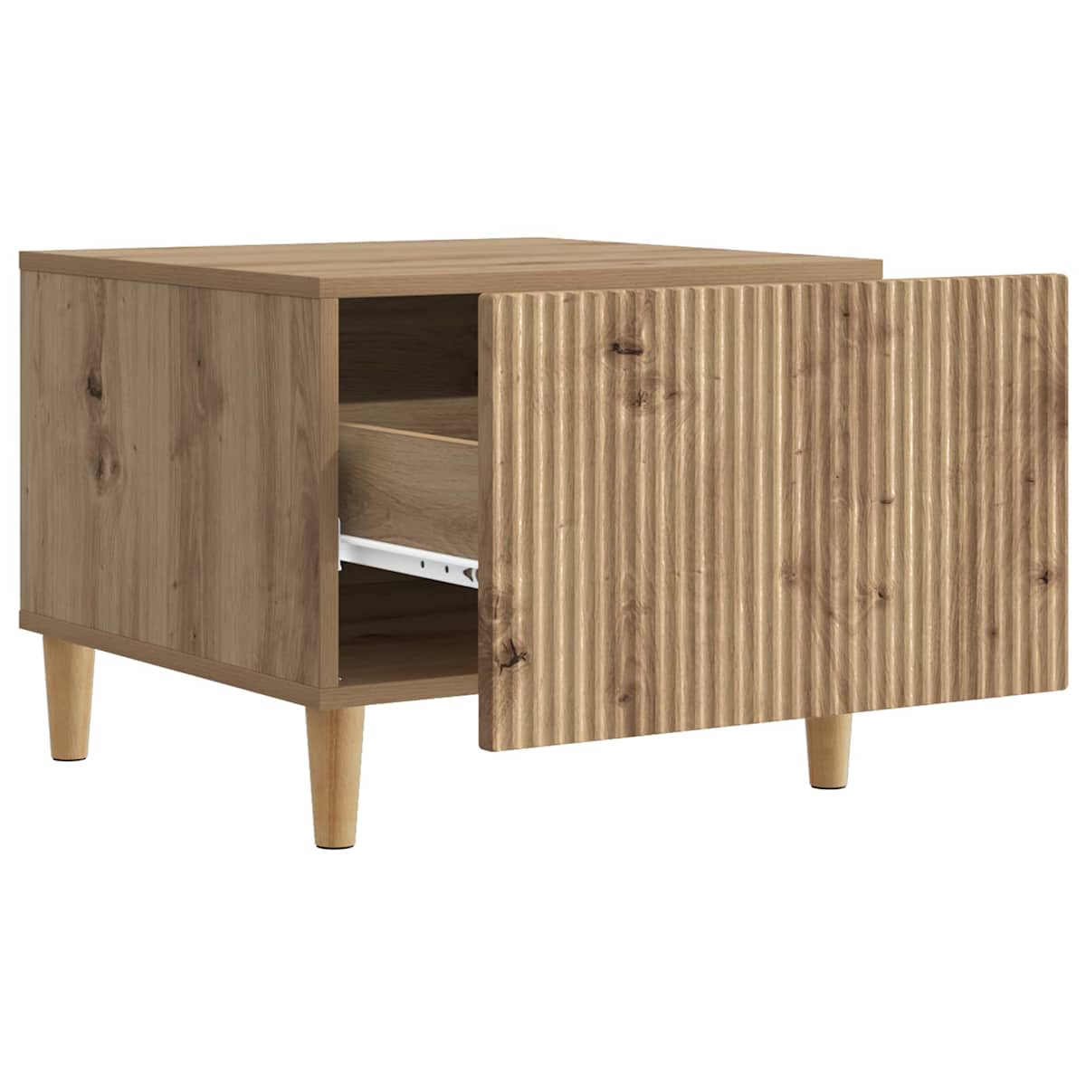 Sofabord 49 x 50 x 40 cm Konstrueret træ - Billede 4