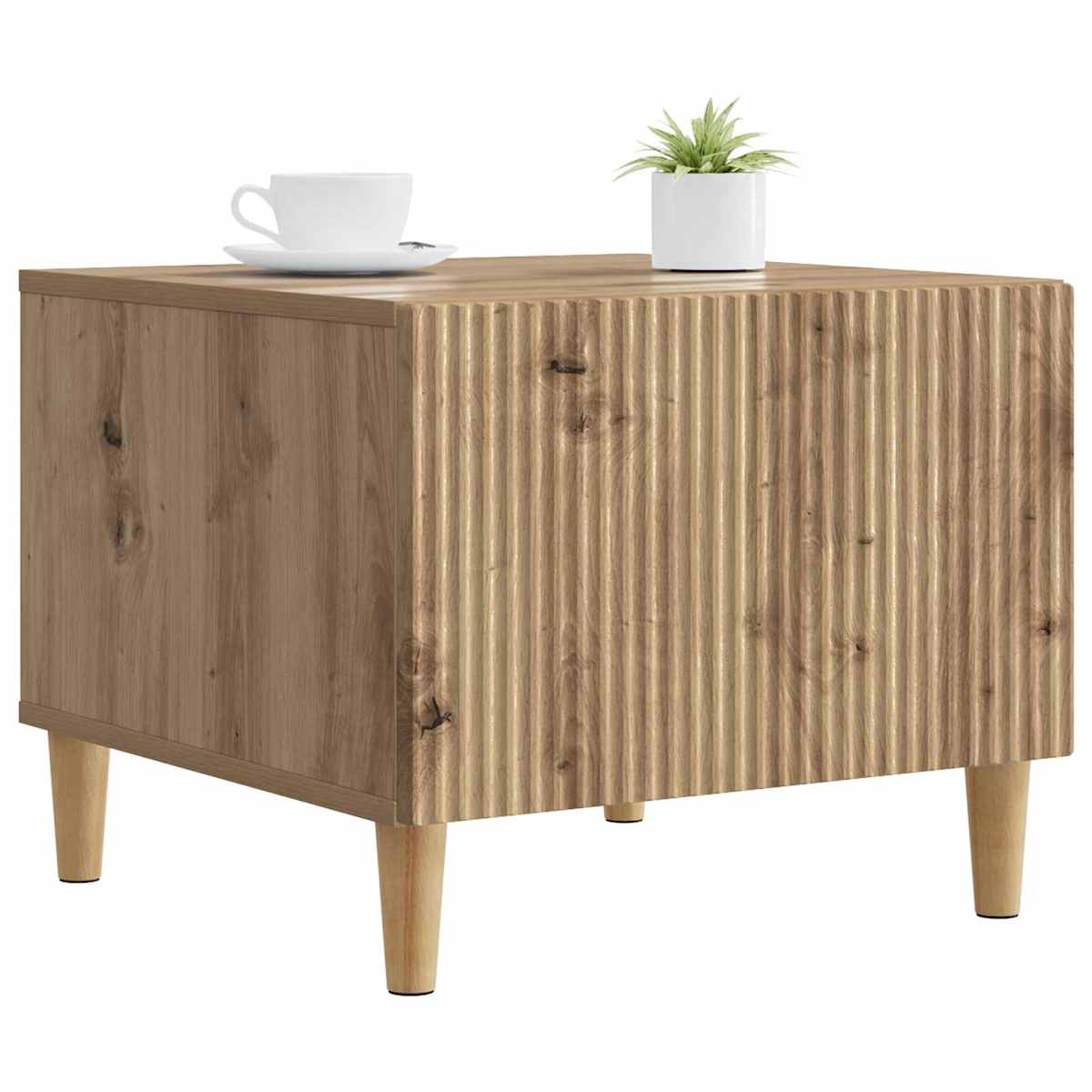Sofabord 49 x 50 x 40 cm Konstrueret træ - Billede 3