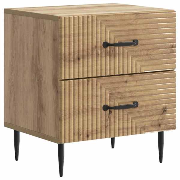vidaXL &Ouml;&ouml;lambi kapp Artisan tamm 43 x 34,5 x 47,5 cm Tehispuit