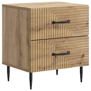 Nočna omarica Artisan hrast 43 x 34,5 x 47,5 cm Inženirski les