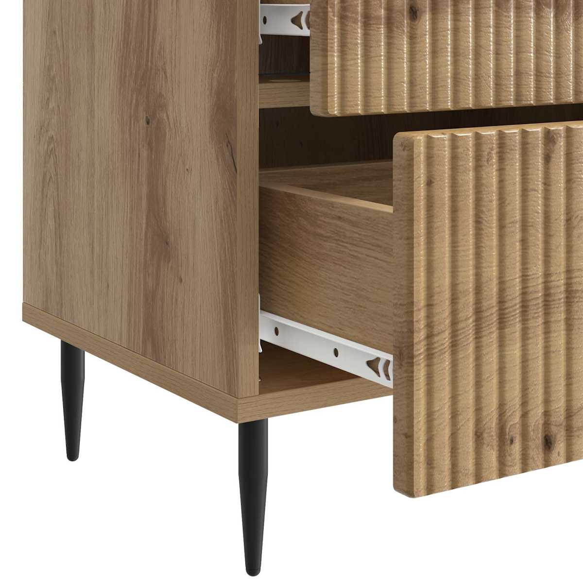 Natskab 43 x 34,5 x 47,5 cm Konstrueret træ - Billede 11