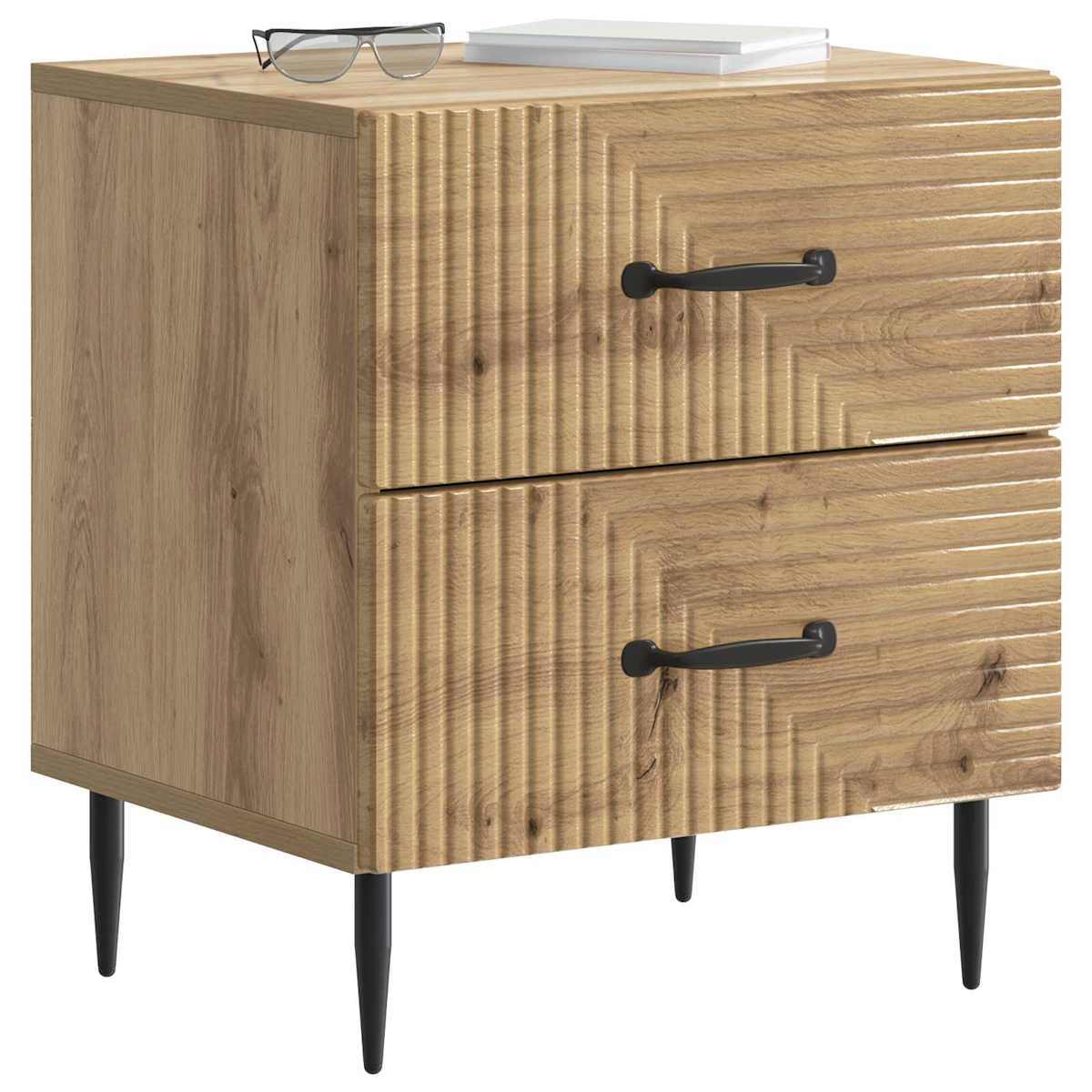 Natskab 43 x 34,5 x 47,5 cm Konstrueret træ - Billede 3