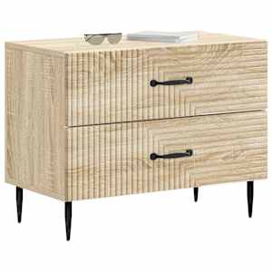 Noční skříňka Dub sonoma 62 x 34,5 x 47,5 cm Kompozitní dřevo - obrázek 3