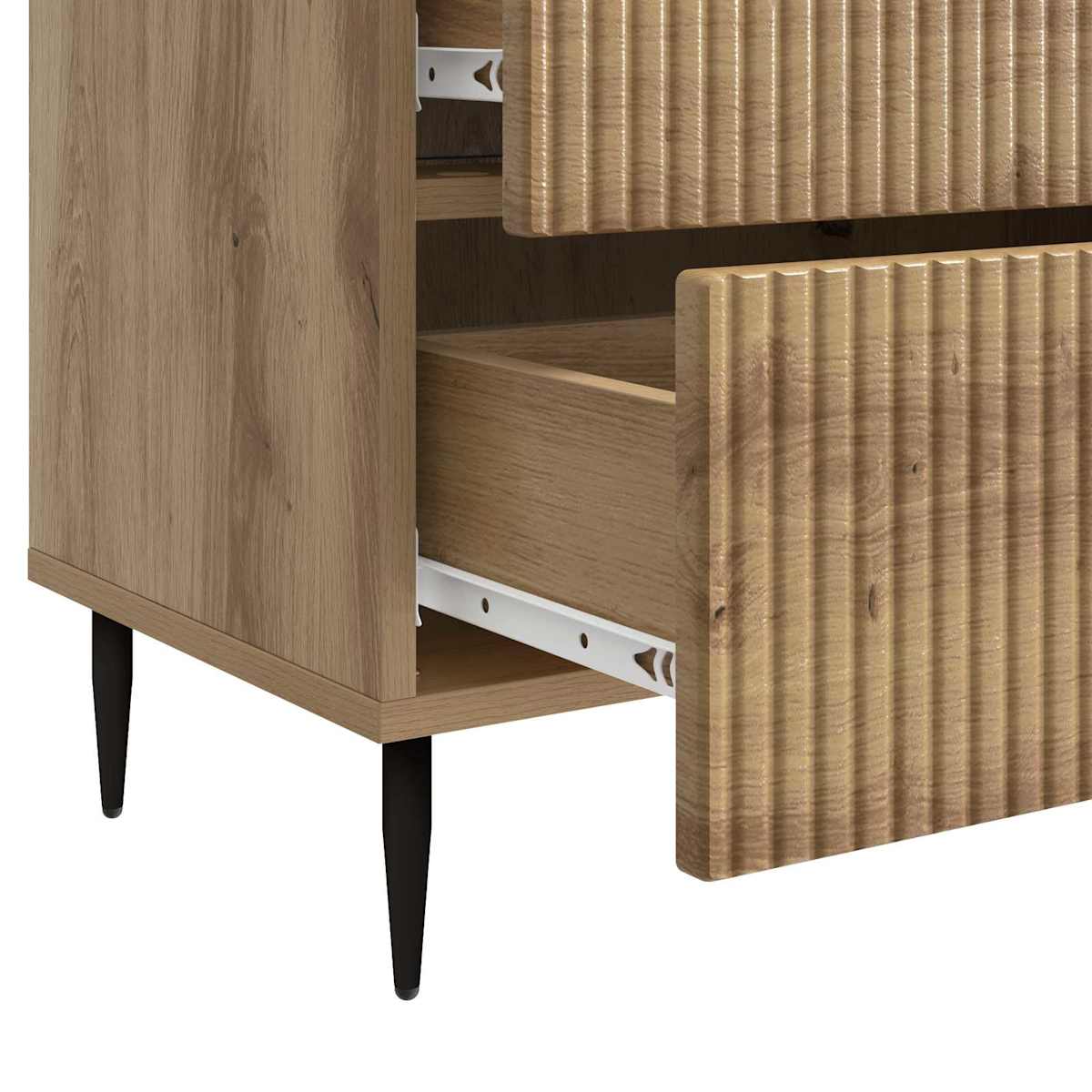 Natskab 62 x 34,5 x 47,5 cm Konstrueret træ - Billede 9