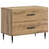 vidaXL &Ouml;&ouml;lambi kapp Artisan tamm 62 x 34,5 x 47,5 cm Tehispuit