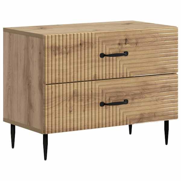 vidaXL &Ouml;&ouml;lambi kapp Artisan tamm 62 x 34,5 x 47,5 cm Tehispuit