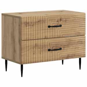 Nočna omarica Artisan hrast 62 x 34,5 x 47,5 cm Inženirski les