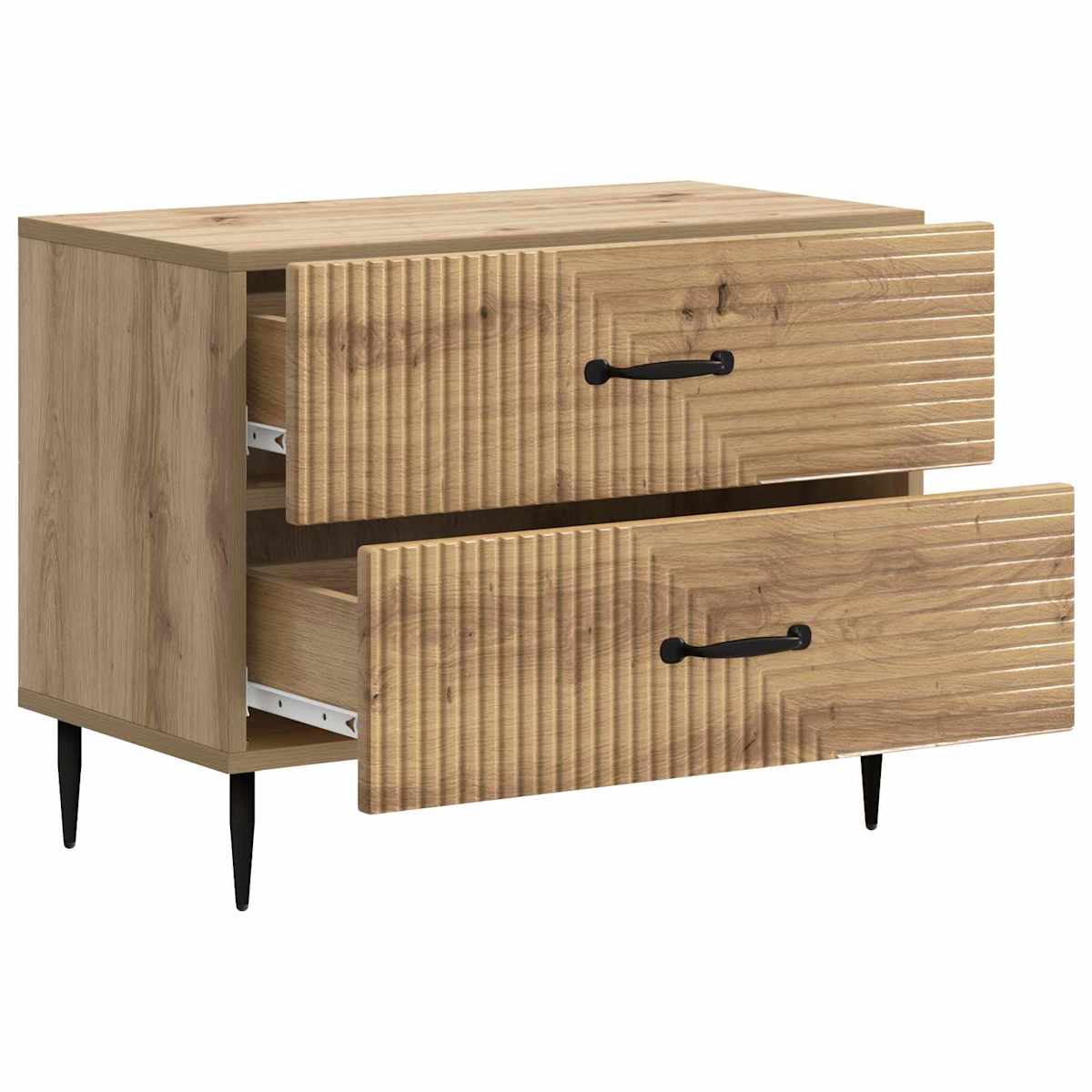 Natskab 62 x 34,5 x 47,5 cm Konstrueret træ - Billede 4
