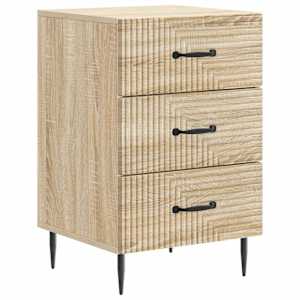 vidaXL &Ouml;&ouml;lambi kapp sahtliga Sonoma tamm 43 x 41 x 66,5 cm Tehispuit