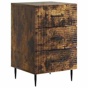 Nočna omarica Dimljen hrast 43 x 41 x 66,5 cm Inženirski les