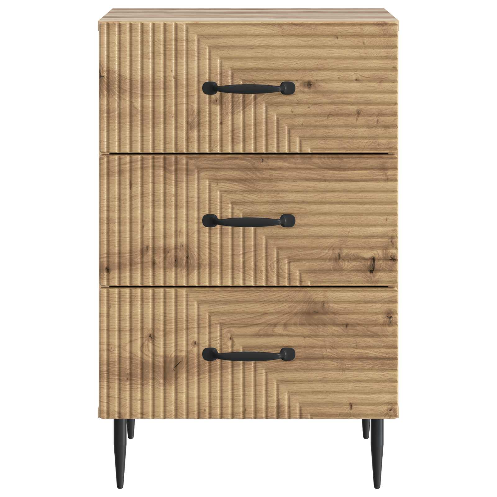 Nočna omarica Artisan hrast 43 x 41 x 66,5 cm Inženirski les - slika 4