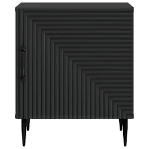 Noční skříňka 2 pcs Černá 43 x 34,5 x 50 cm Kompozitní dřevo - obrázek 7