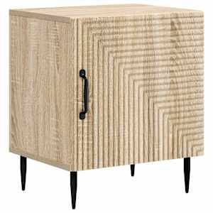 Noční skříňka 2 pcs Dub sonoma 43 x 34,5 x 50 cm - obrázek 5