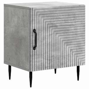 Noční skříňka 2 pcs Betonově šedá 43 x 34,5 x 50 cm - obrázek 5