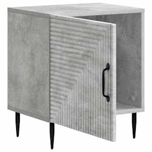Noční skříňka 2 pcs Betonově šedá 43 x 34,5 x 50 cm - obrázek 6