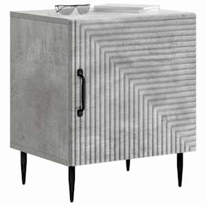 Noční skříňka 2 pcs Betonově šedá 43 x 34,5 x 50 cm - obrázek 3