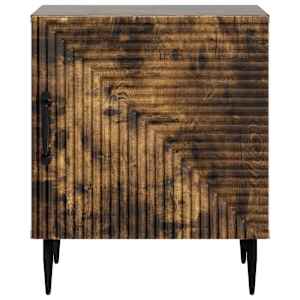 Noční skříňka 2 pcs Kouřový dub 43 x 34,5 x 50 cm - obrázek 7