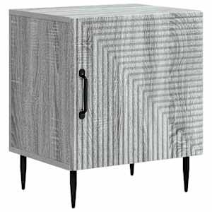 Nočna omarica Siva Sonoma 43 x 34,5 x 50 cm Inženirski les