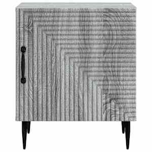 Noční skříňka 2 pcs Šedá sonoma 43 x 34,5 x 50 cm - obrázek 7