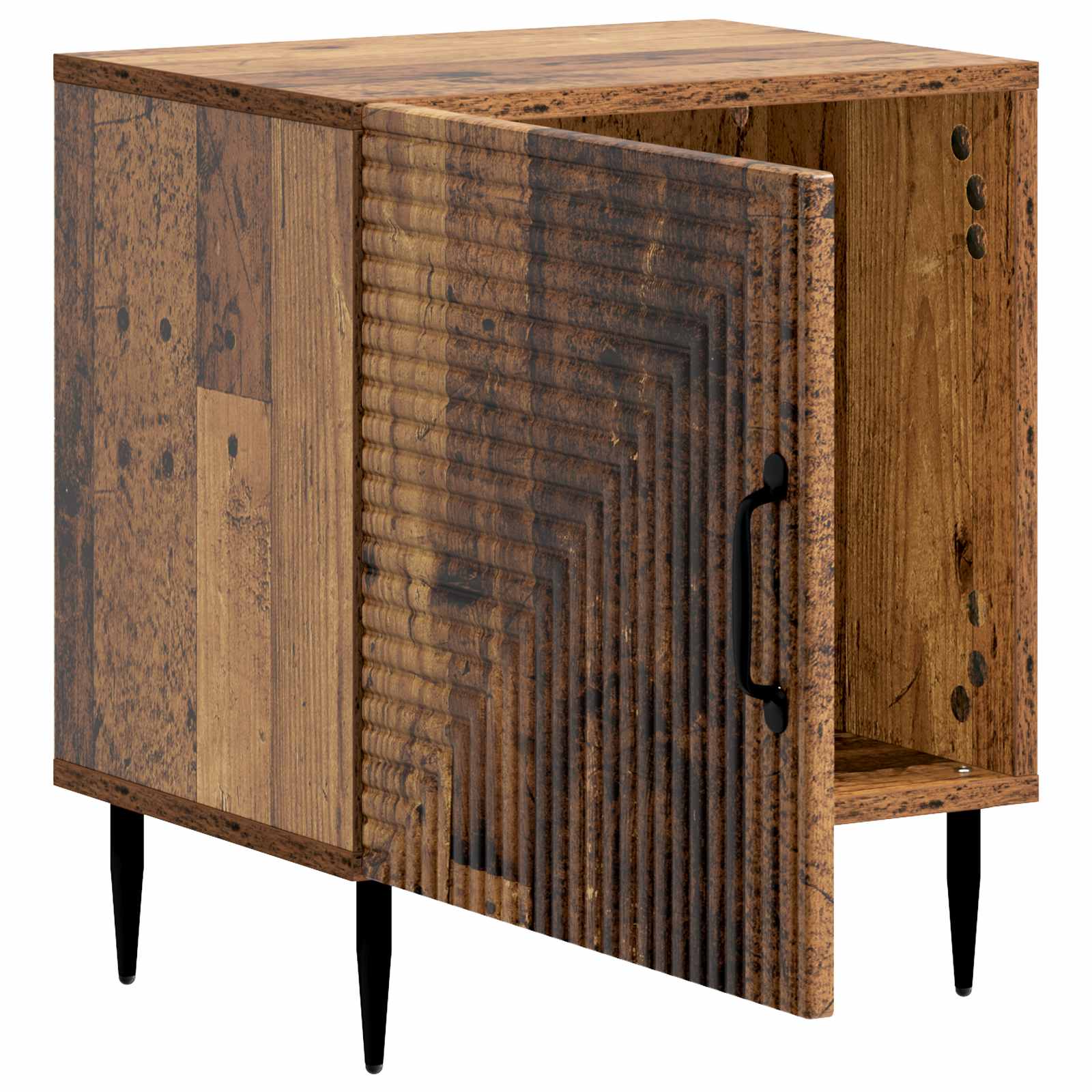 Nočna omarica 2 pcs Star les 43 x 34,5 x 50 cm Inženirski les - slika 4