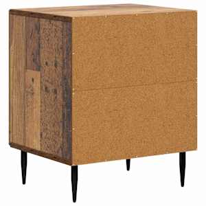 Noční skříňka 2 pcs Staré dřevo 43 x 34,5 x 50 cm - obrázek 9