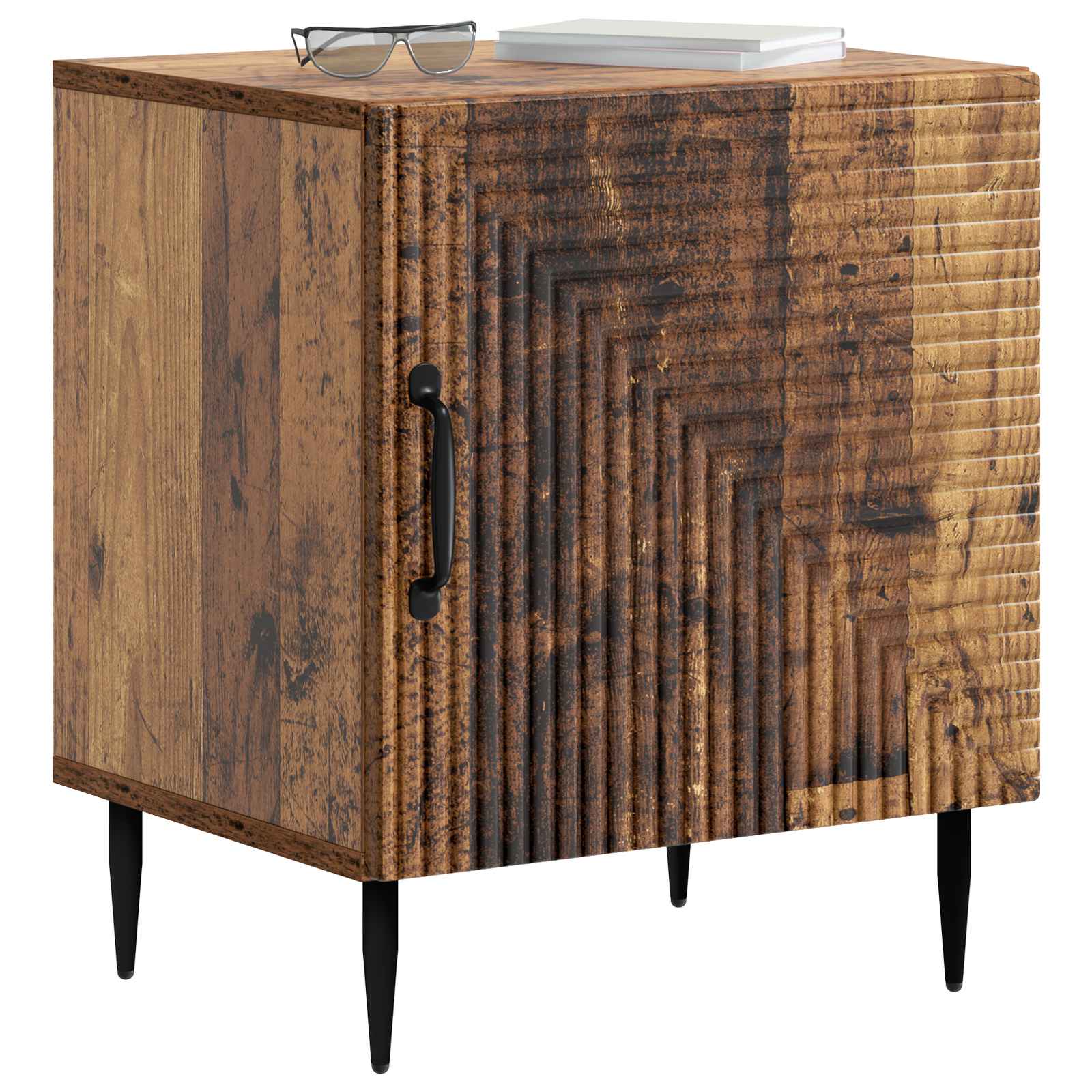 Nočna omarica 2 pcs Star les 43 x 34,5 x 50 cm Inženirski les - slika 2