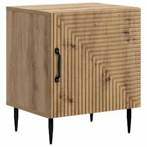 Nočna omarica Artisan hrast 43 x 34,5 x 50 cm Inženirski les