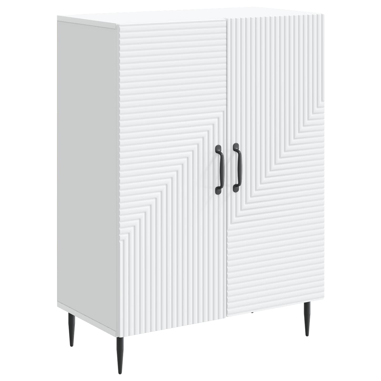 vidaXL Bufet Alb 66 x 34,5 x 89,5 cm Lemn prelucrat