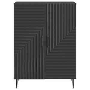 Servírovací skříň Černá 66 x 34,5 x 89,5 cm Kompozitní dřevo - obrázek 6