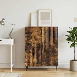 Servírovací skříň Kouřový dub 66 x 34,5 x 89,5 cm - obrázek 1