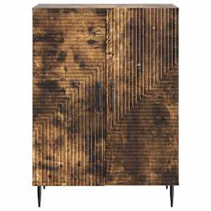 Servírovací skříň Kouřový dub 66 x 34,5 x 89,5 cm - obrázek 6
