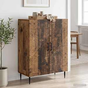 Servírovací skříň Staré dřevo 66 x 34,5 x 89,5 cm - obrázek 1