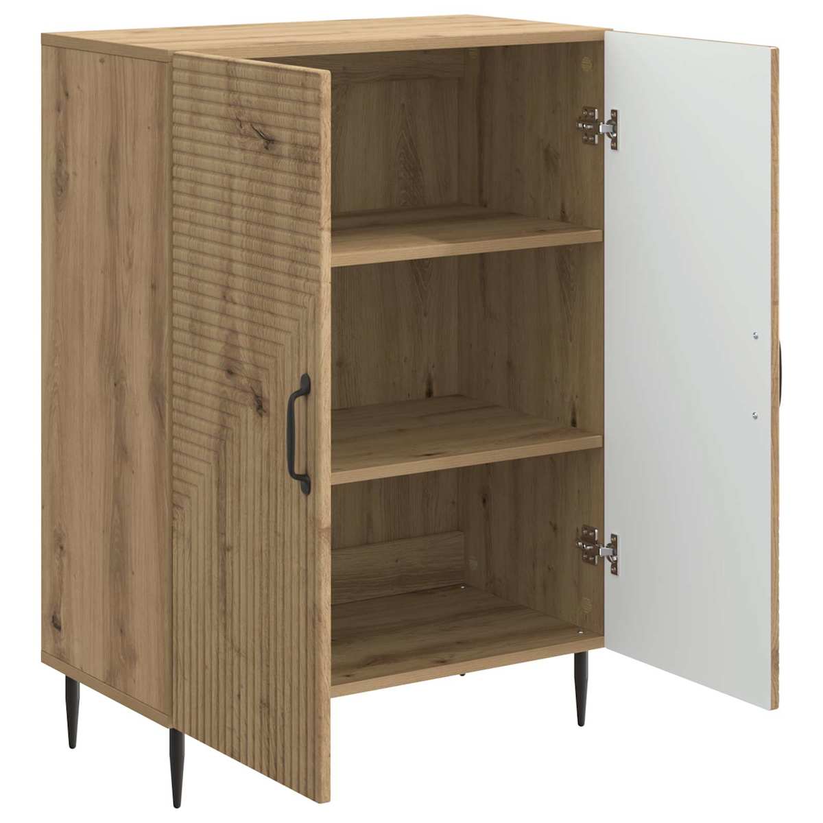 Sideboard 66 x 34,5 x 89,5 cm Konstrueret træ - Billede 4