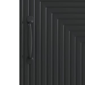 Servírovací skříň Černá 33 x 34,5 x 89,5 cm Kompozitní dřevo - obrázek 8