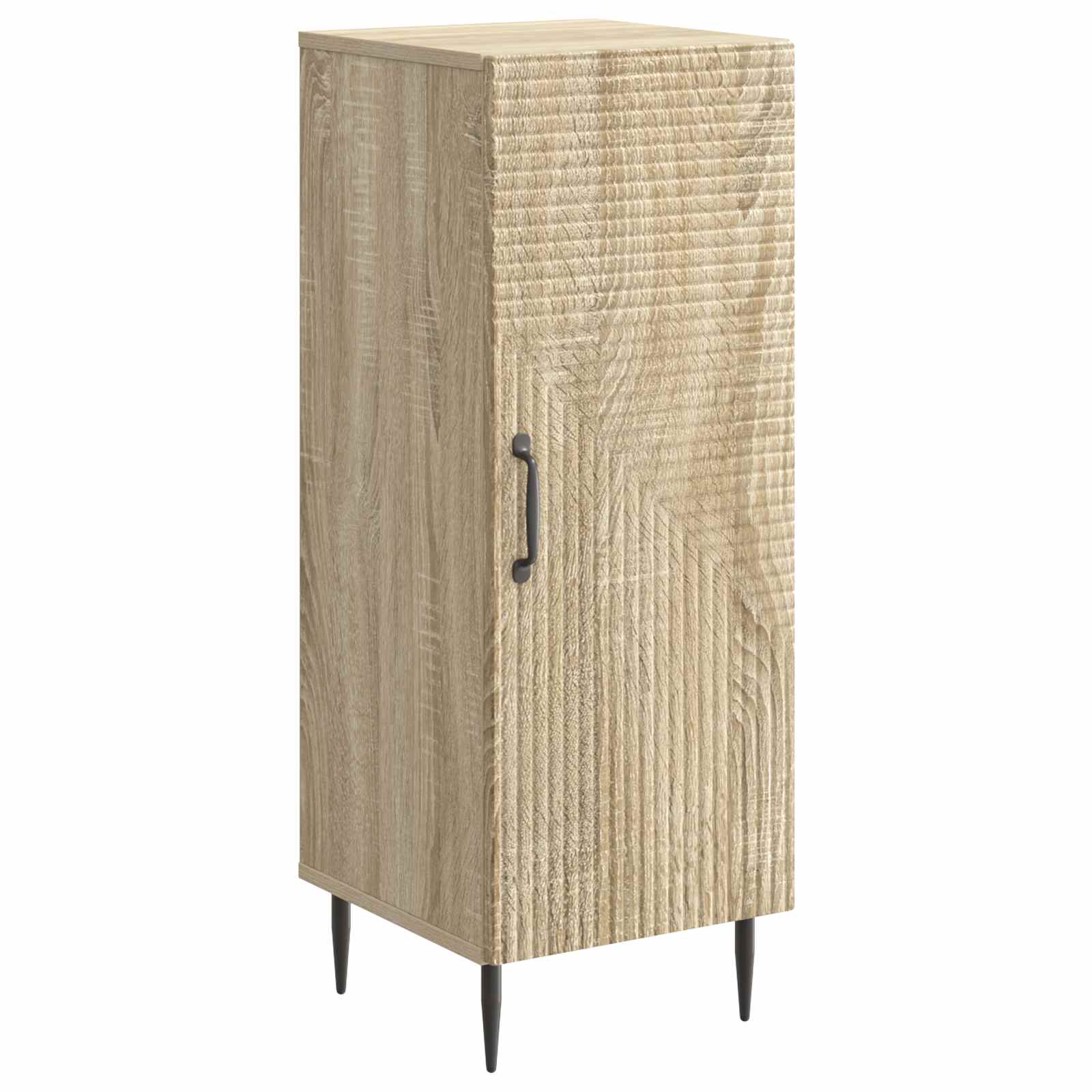 vidaXL Bufet Stejar Sonoma 33 x 34,5 x 89,5 cm Lemn prelucrat
