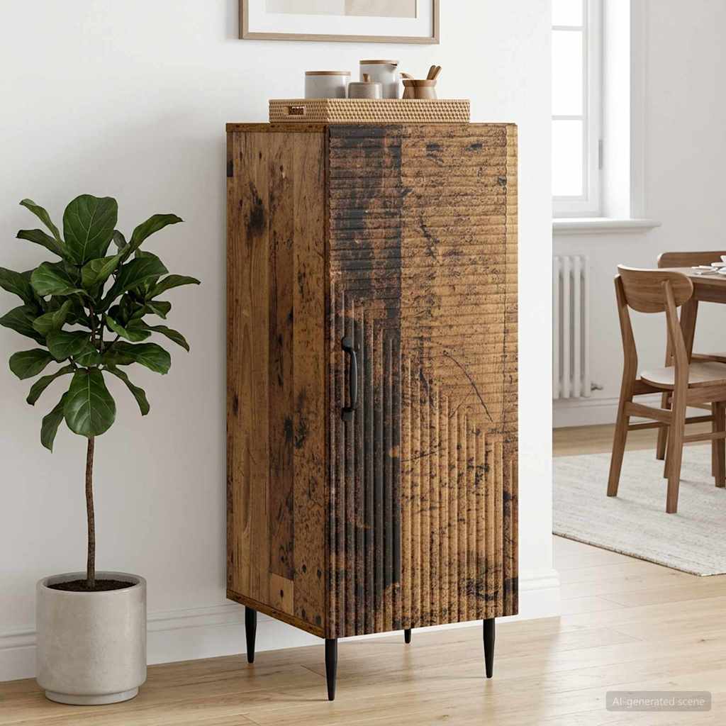 vidaXL Bufet Lemn vechi 33 x 34,5 x 89,5 cm Lemn prelucrat