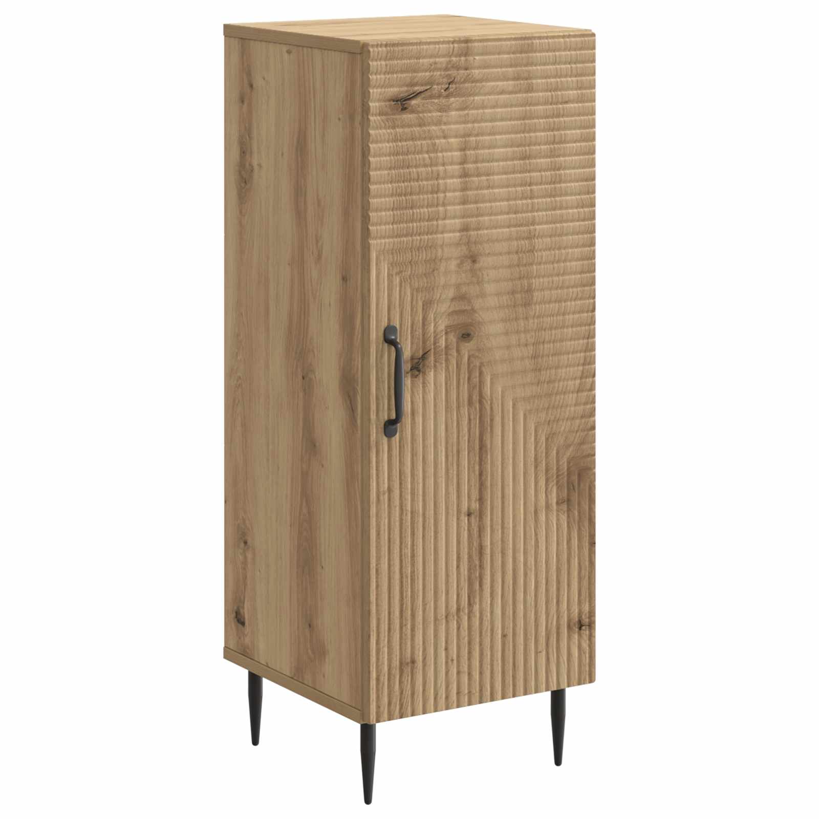 vidaXL Sideboard Artisan-Eiche 33 x 34,5 x 89,5 cm Holzwerkstoff
