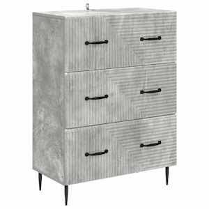 Skříň se zásuvkami Betonově šedá 66 x 34,5 x 89,5 cm - obrázek 2
