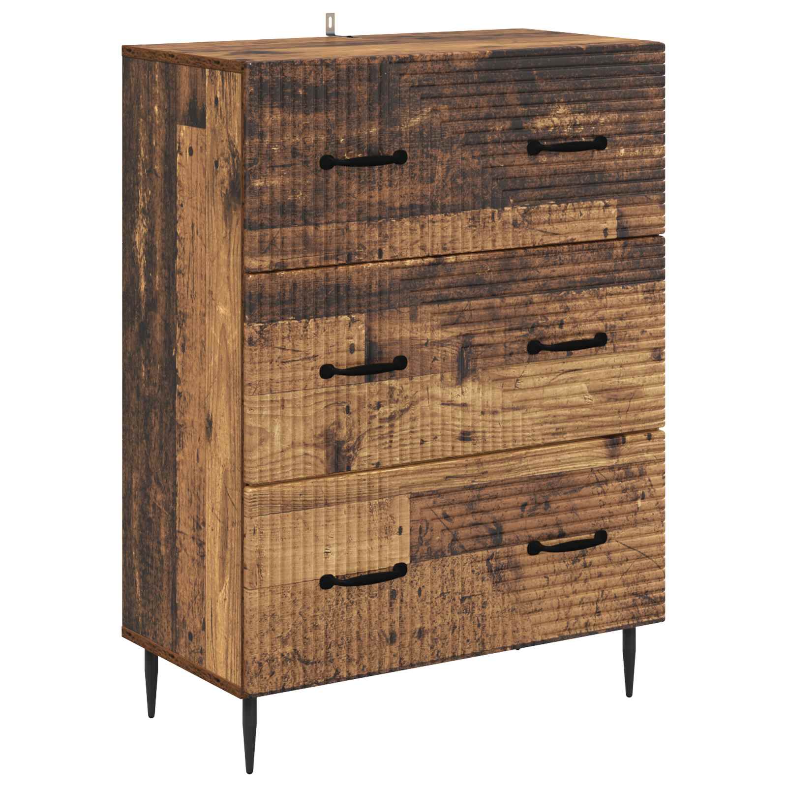 vidaXL Dulap cu sertare Lemn vechi 66 x 34,5 x 89,5 cm Lemn prelucrat