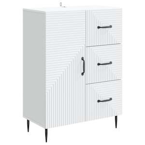 Servírovací skříň Bílá 66 x 34,5 x 89,5 cm Kompozitní dřevo - obrázek 2