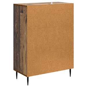Servírovací skříň se zásuvkou Staré dřevo 66 x 34,5 x 89,5 cm - obrázek 8