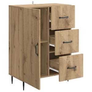 Servírovací skříň Dub artisan 66 x 34,5 x 89,5 cm - obrázek 5