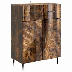 Servírovací skříň se zásuvkou Kouřový dub 66 x 34,5 x 89,5 cm - obrázek 2